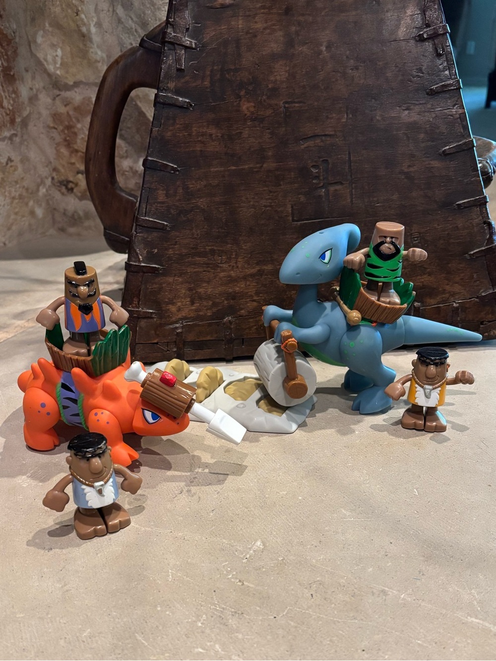 Little Tikes B.C. Builders Parasaurolophus and Stegosaurs Dinosaurs